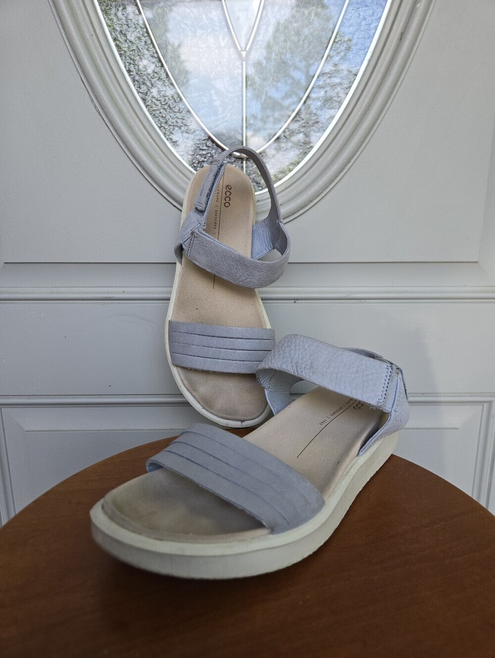 ECCO Women’s Flowt Strap Sandal Dusty Blue